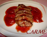 Foto del paso 9 de la receta: Magret de pato con salsa de fresas