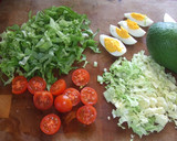 Foto del paso 4 de la receta: Ensalada de lentejas con repollo y vinagreta de pimiento rojo