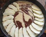 Foto del paso 4 de la receta Tarta marmolada con manzanas amarillas
