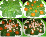 Foto del paso 2 de la receta: Ensalada de espinacas especial y completa