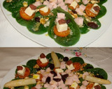 Foto del paso 4 de la receta: Ensalada de espinacas especial y completa