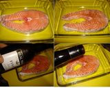 Foto del paso 1 de la receta: Salmón al jerez con salsa agridulce