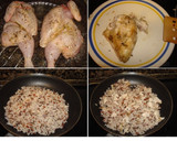 Foto del paso 2 de la receta: Ensalada tibia de arroz con pollo asado