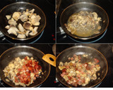 Foto del paso 2 de la receta: Macarrones con setas, chorizo y jamón