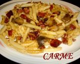 Foto del paso 5 de la receta: Macarrones con setas, chorizo y jamón