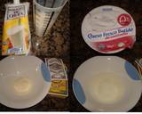 Foto del paso 1 de la receta Pastel de queso batido y horchata 
