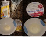 Foto del paso 1 de la receta: Pastel de queso batido y horchata