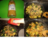Foto del paso 4 de la receta: Garbanzos salteados con calabacín