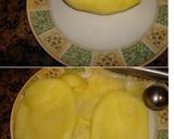 Foto del paso 2 de la receta: Patatas rellenas de setas y jamón serrano