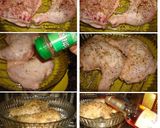 Foto del paso 4 de la receta: Pollo crujiente con sorpresa