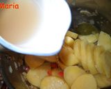 Foto del paso 4 de la receta: Mejillones con patatas guisadas