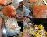 Foto del paso 1 de la receta: Salmón en escabeche