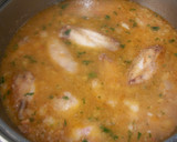 Foto del paso 4 de la receta: Alitas de pollo en salsa de almendras