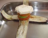 Foto del paso 4 de la receta: Hatillo de berenjenas rellenas de hortalizas y queso de cabra