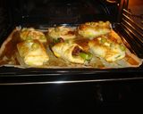 Foto del paso 4 de la receta: Hojaldres rellenos con langostinos y mahonesa