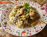 Foto del paso 5 de la receta: Mini pajaritas con pesto de calabacín