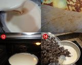 A picture of step 6 of Orange Almond Cake with Chocolate Ganache.