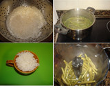 Foto del paso 1 de la receta: Crema de judias verdes y arroz