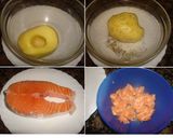 Foto del paso 2 de la receta: Patatas rellenas de salmón fresco