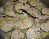 Foto del paso 4 de la receta: Merluza con almejas y langostinos