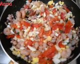 A picture of step 3 of Cuscus de calamares rellenos.