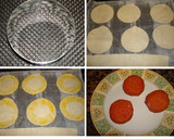 Foto del paso 1 de la receta: Tartas de hojaldre con sobrasada y queso brie