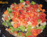 Foto del paso 2 de la receta: Judías blancas con salmón y espinacas