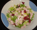 Foto del paso 2 de la receta: Ensalada con jamón Ibérico y pavo