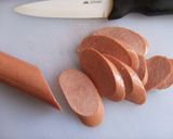 Foto del paso 3 de la receta: Patatas dauphinoise con salchichas y tomillo