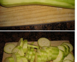 Foto del paso 1 de la receta: Aperitivo de calabacín con langostinos