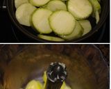 Foto del paso 2 de la receta: Aperitivo de calabacín con langostinos