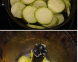 Foto del paso 2 de la receta: Aperitivo de calabacín con langostinos