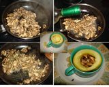 Foto del paso 4 de la receta: Patatas rellenas de champiñones en salsa