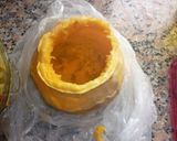 Foto del paso 3 de la receta: Calabaza rellena con restos de risotto de arroz