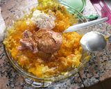 Foto del paso 5 de la receta: Calabaza rellena con restos de risotto de arroz