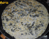 Foto del paso 6 de la receta: Tortilla de mini pajaritas de pasta y acelgas