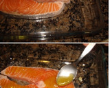 Foto del paso 1 de la receta: Salmón fresco crujiente agridulce