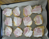Foto del paso 1 de la receta: Pintxo de bacon con queso de cabra