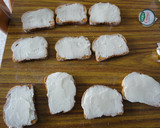 Foto del paso 1 de la receta: Pintxos de roquefort y jamón