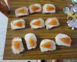 Foto del paso 2 de la receta: Pintxos de roquefort y jamón