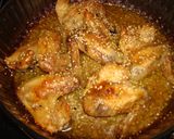 Foto del paso 4 de la receta: Alitas de pollo con sésamo y horchata