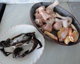 Foto del paso 3 de la receta: Pollo con nécoras