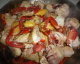 Foto del paso 7 de la receta: Pollo con nécoras