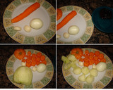 Foto del paso 1 de la receta: Albóndigas de merluza y langostinos