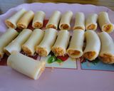 Foto del paso 4 de la receta: Rigatonis al horno rellenos de gambas al ajillo