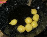 Foto del paso 4 de la receta: Buñuelitos con crema de canela y vainilla y mermelada de frambuesa