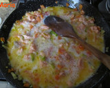 Foto del paso 2 de la receta: Pudin de salmón con mahonesa de calabacín
