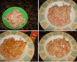 Foto del paso 1 de la receta: Pasta con pollo al curry y langostinos