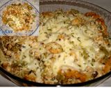 Foto del paso 7 de la receta: Pasta con pollo al curry y langostinos