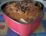 Foto del paso 4 de la receta: Corazón de bizcocho con gotitas de chocolate al Amaretto